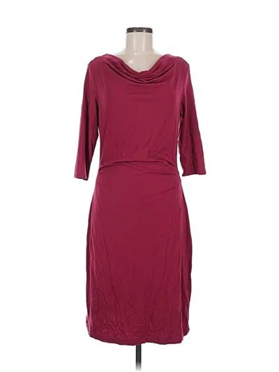 Pre-owned Pendleton Casual Dress In Burgundy