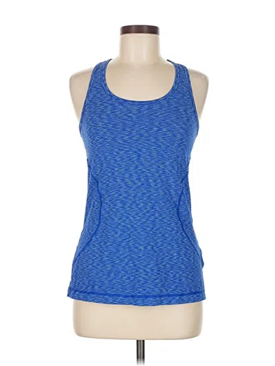 Pre-owned Zella Active Tank Top In Blue