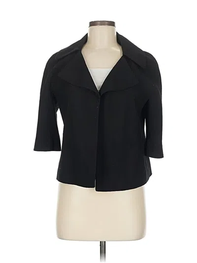 Pre-owned Ann Taylor Blazer Jacket In Black