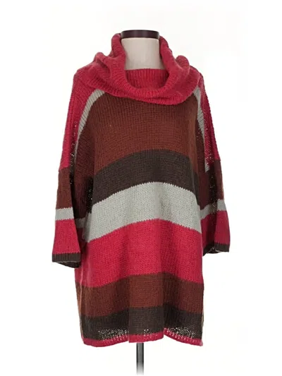 Pre-owned Wooden Ships Poncho In Red