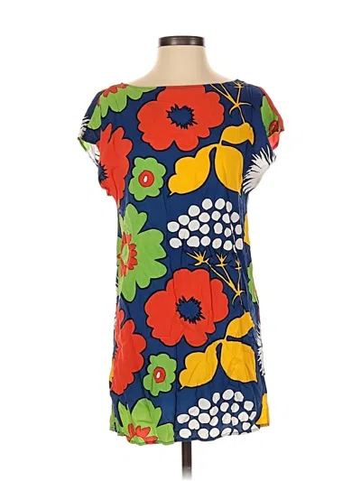Pre-owned Marimekko For Target Casual Dress In Blue
