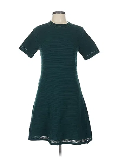 Pre-owned Apricot Casual Dress In Blue