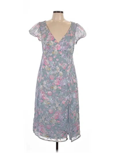 Pre-owned Lulus Casual Dress In Gray