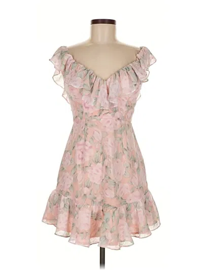 Pre-owned Selfie Leslie Cocktail Dress In Pink