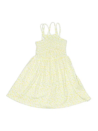 Pre-owned Zara Kids' Dress In Yellow