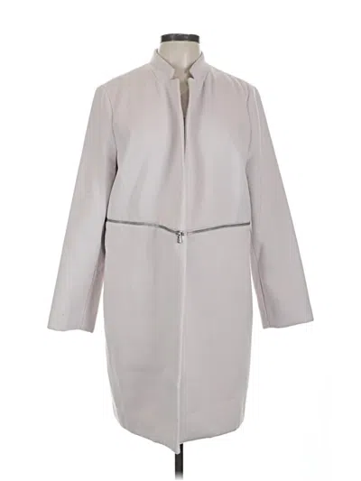 Pre-owned Chico's Coat In Gray