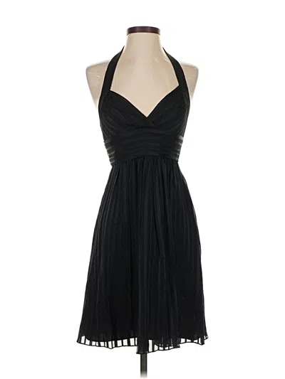 Pre-owned Bcbgmaxazria Cocktail Dress In Black