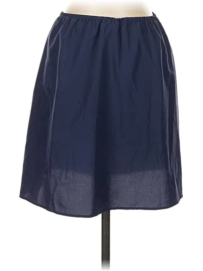 Pre-owned Uniqlo Casual Skirt In Blue