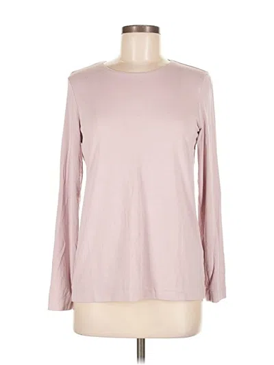 Pre-owned Chico's Long Sleeve T-shirt In Pink