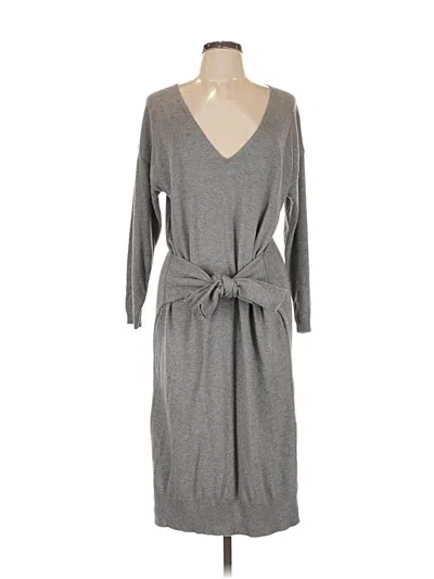 Pre-owned Leith Casual Dress In Gray