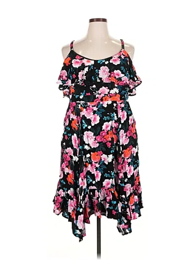 Pre-owned Torrid Casual Dress In Black