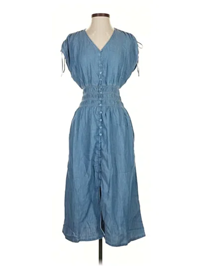 Pre-owned Levi's Casual Dress In Blue