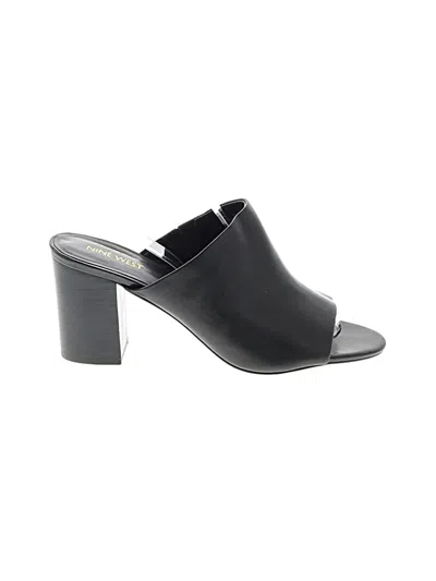 Pre-owned Nine West Sandals In Black