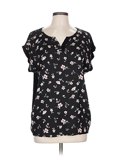 Pre-owned Papermoon Short Sleeve T-shirt In Black