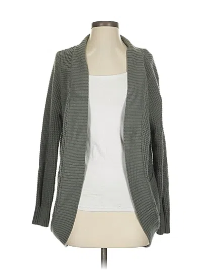 Pre-owned Fashion Cardigan Sweater In Gray