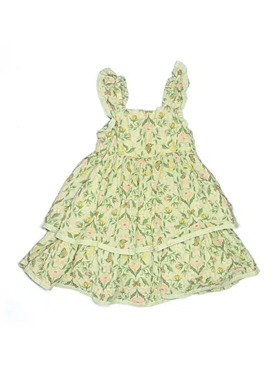 Pre-owned Cupcakes And Cashmere Kids' Dress In Green