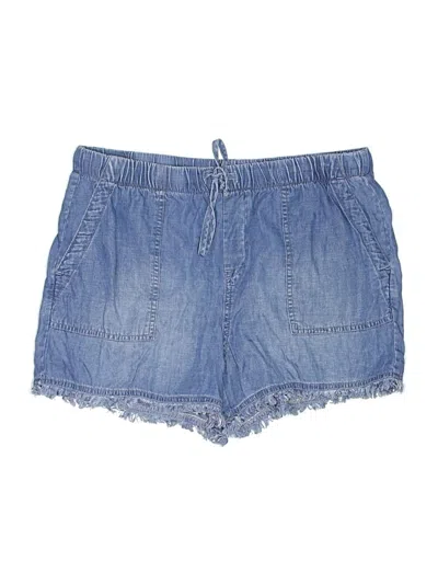 Pre-owned For The Republic Denim Shorts In Blue