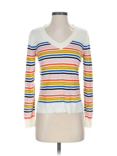 Pre-owned Skies Are Blue Pullover Sweater In White