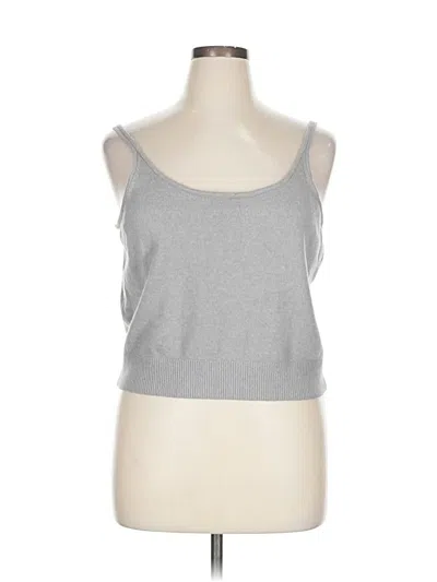 Pre-owned Old Navy Sweater Vest In Silver