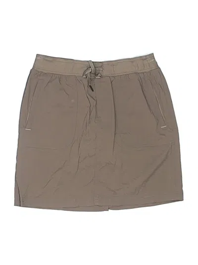 Pre-owned L.l.bean Casual Skirt In Brown