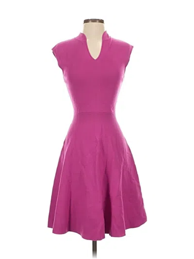 Pre-owned Ted Baker Cocktail Dress In Purple