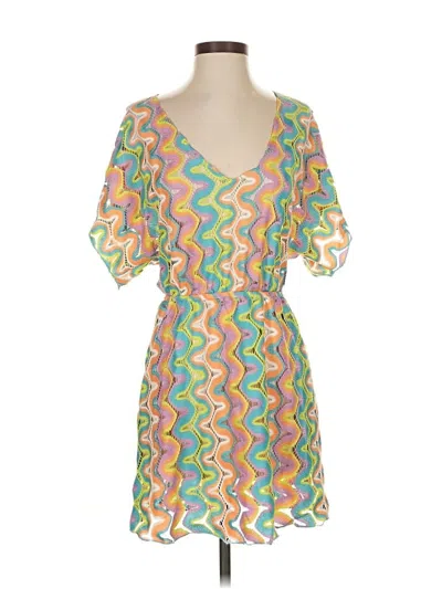 Pre-owned Becca Cocktail Dress In Orange