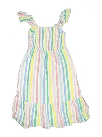 Pre-owned Gap Kids' Dress In White