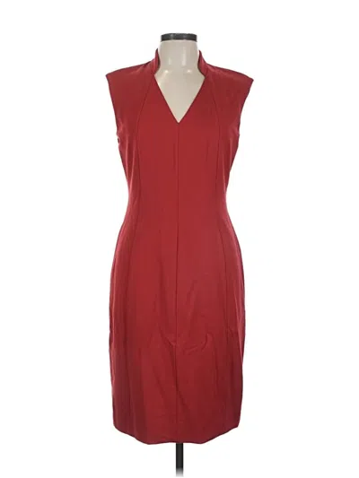 Pre-owned Elie Tahari Cocktail Dress In Red