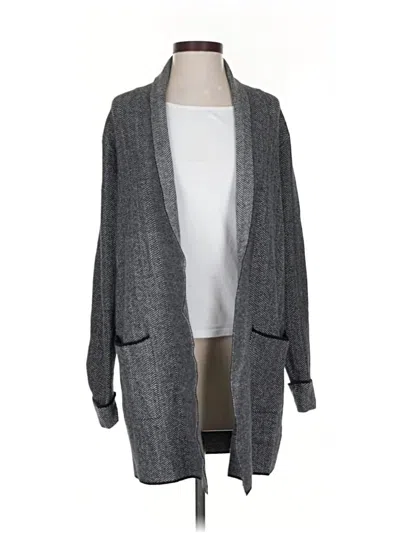Pre-owned Christian Siriano New York Cardigan Sweater In Gray