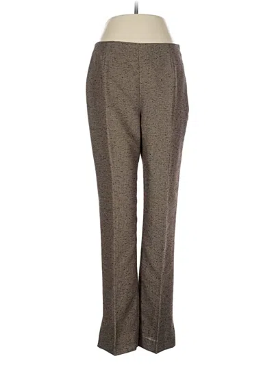 Pre-owned Kasper Dress Pants In Brown