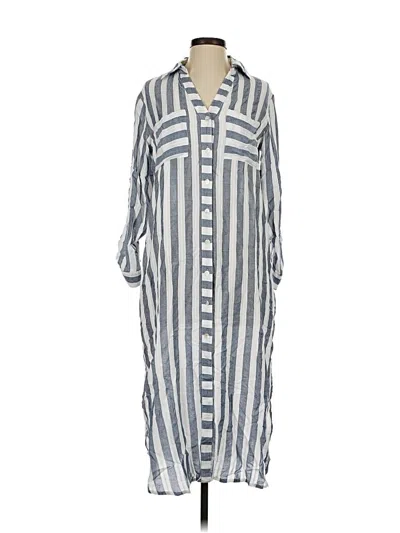 Pre-owned Blue Island Casual Dress In Gray