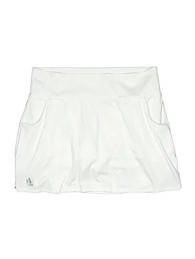 Pre-owned Adidas Originals Active Skort In White