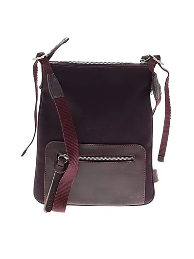 Pre-owned Hogan Crossbody Bag In Purple