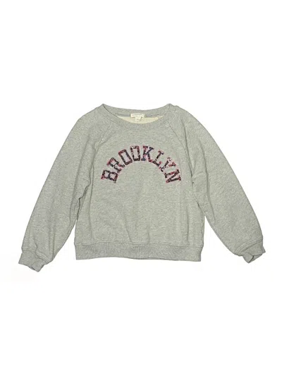 Pre-owned Crewcuts Kids' Sweatshirt In Gray
