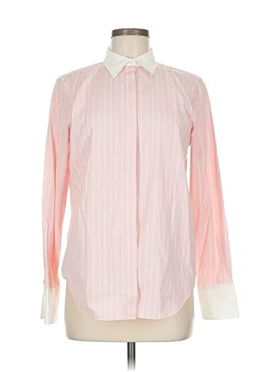 Pre-owned Polo Ralph Lauren Long Sleeve Blouse In Pink