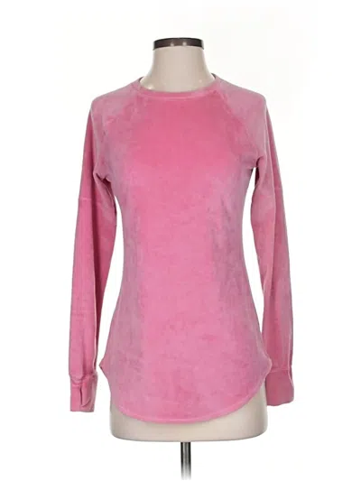 Pre-owned Danskin Sweatshirt In Pink