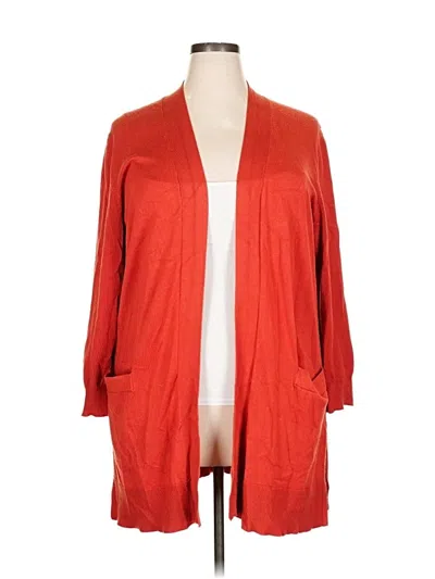 Pre-owned Love Ellie Cardigan Sweater In Orange