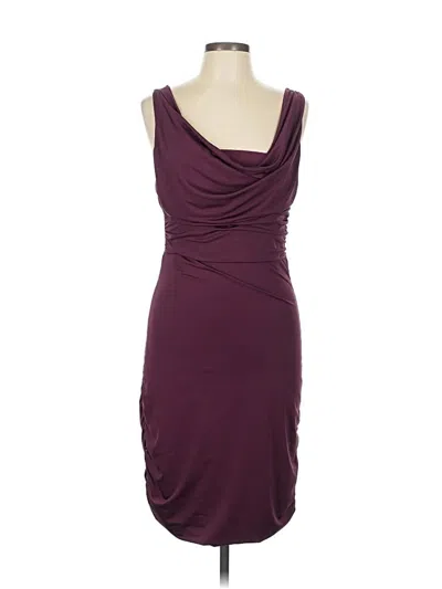 Pre-owned Twenty One Cocktail Dress In Burgundy