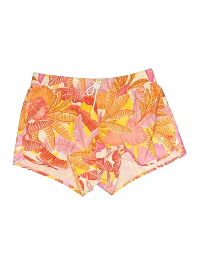 Pre-owned Hurley Shorts In Orange