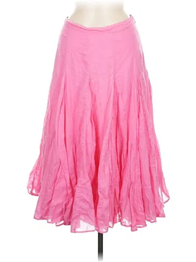 Pre-owned Maeve By Anthropologie Formal Skirt In Pink