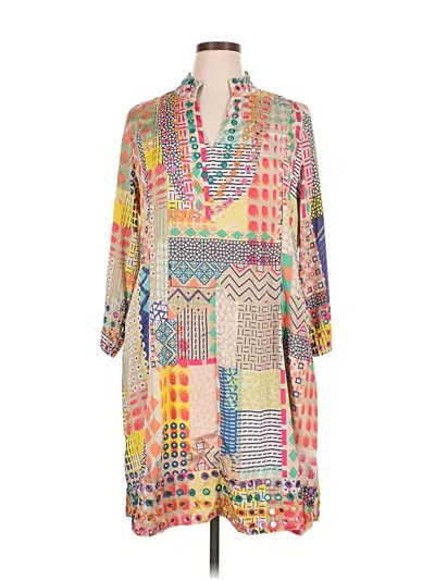 Pre-owned Soft Surroundings Casual Dress In Yellow