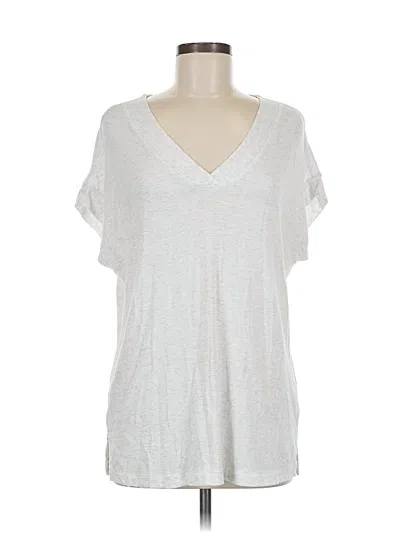 Pre-owned Cabi Short Sleeve T-shirt In Silver