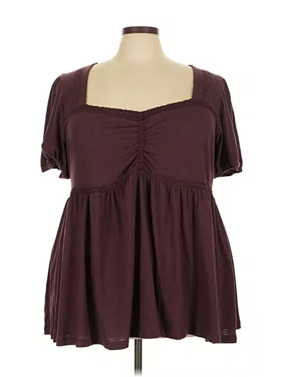 Pre-owned Torrid Casual Dress In Burgundy