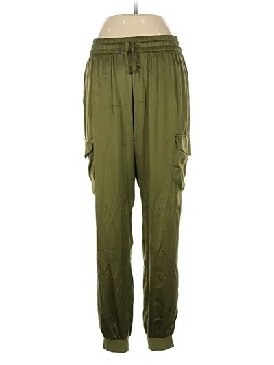 Pre-owned Cami Nyc Silk Pants In Green