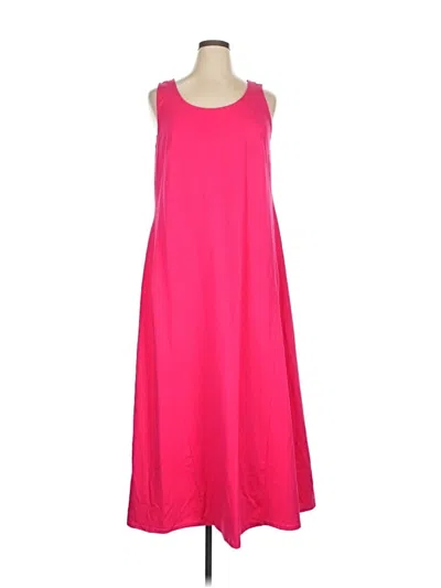 Pre-owned Jessica London Casual Dress In Pink