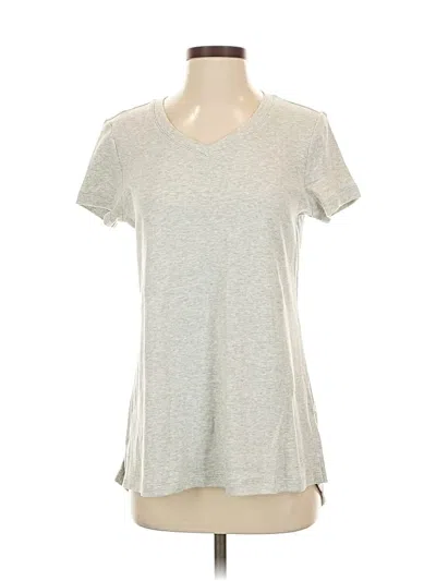 Pre-owned Isaac Mizrahi Live Short Sleeve T-shirt In Silver