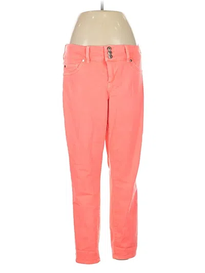 Pre-owned Torrid Jeggings In Pink