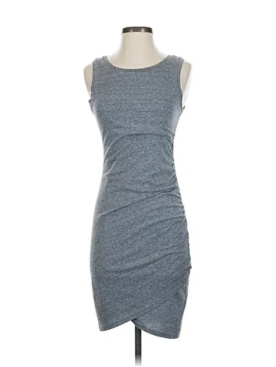Pre-owned Leith Casual Dress In Gray