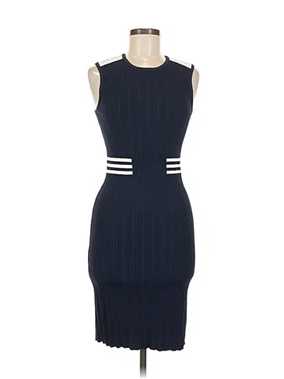 Pre-owned Karen Millen Cocktail Dress In Blue