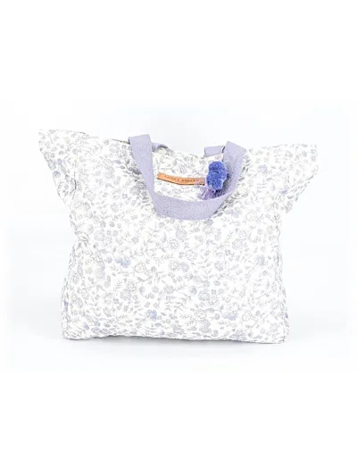 Pre-owned Laura Ashley Tote Bag In Purple